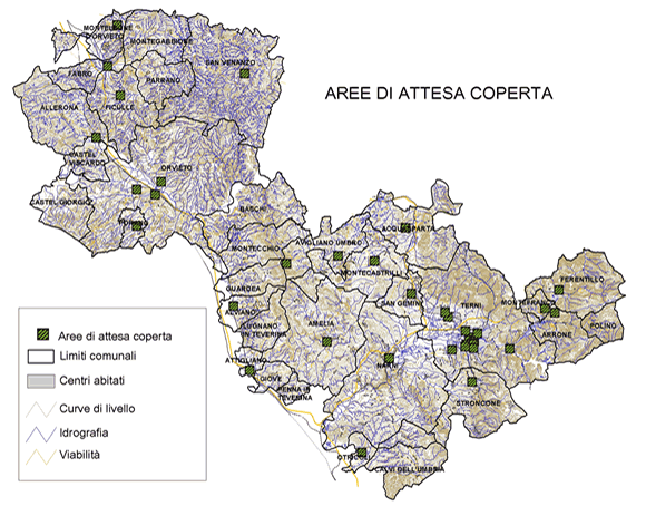 Aree di attesa coperta