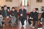 paglia con giornalisti
